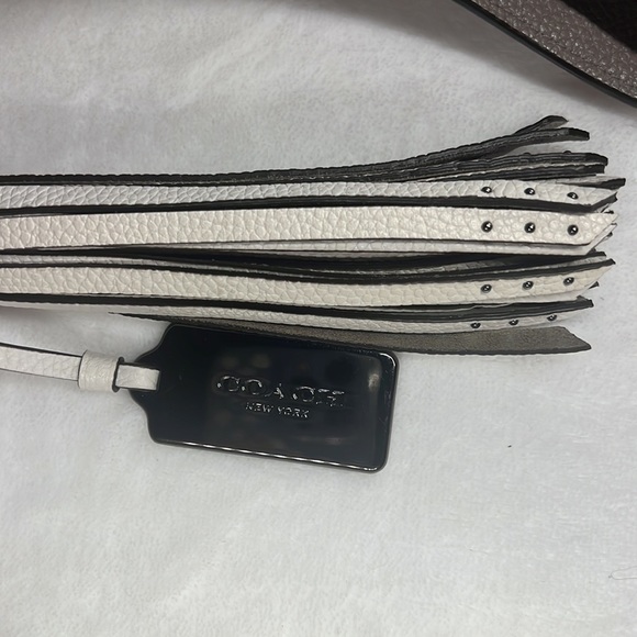 **RARE** Ivory Coach Fringed Nomad Hobo - Picture 7 of 15